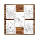 Carti si Birotica - Carti - Carti pentru copii - Carti de colorat - Carte de colorat pentru copii , 50 de ilustratii Aventurile lui Bluey, 106 pagini, A5 - Infinity.ro