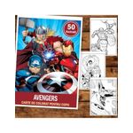 Carti si Birotica - Carti - Carti pentru copii - Carti de colorat - Carte de colorat pentru copii , 50 de ilustratii Avengers, 106 pagini, A5 - Infinity.ro