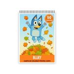 Carti si Birotica - Carti - Carti pentru copii - Carti de colorat - Carte de colorat pentru copii , 50 de ilustratii Bluey, 106 pagini, A5 - Infinity.ro