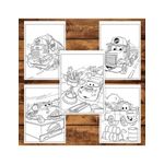 Carti si Birotica - Carti - Carti pentru copii - Carti de colorat - Carte de colorat pentru copii , 50 de ilustratii Cars, 106 pagini, A5 - Infinity.ro