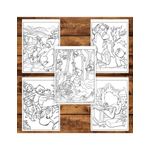 Carti si Birotica - Carti - Carti pentru copii - Carti de colorat - Carte de colorat pentru copii , 50 de ilustratii Cartea Junglei, 106 pagini, A5 - Infinity.ro