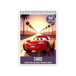 Carti si Birotica - Carti - Carti pentru copii - Carti de colorat - Carte de colorat pentru copii , 50 de ilustratii Cars, 106 pagini, A5 - Infinity.ro