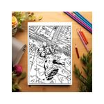 Carti si Birotica - Carti - Carti pentru copii - Carti de colorat - Carte de colorat pentru copii , 50 de ilustratii Deadpool, 106 pagini, A5 - Infinity.ro