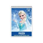 Carti si Birotica - Carti - Carti pentru copii - Carti de colorat - Carte de colorat pentru copii , 50 de ilustratii Frozen, 106 pagini, A5 - Infinity.ro