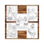 Carti si Birotica - Carti - Carti pentru copii - Carti de colorat - Carte de colorat pentru copii , 50 de ilustratii Frozen, 106 pagini, A5 - Infinity.ro