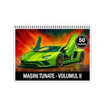 Carti si Birotica - Carti - Carti pentru copii - Carti de colorat - Carte de colorat pentru copii , 50 de ilustratii Masini Tunate - Volumul II, 106 pagini, A5 - Infinity.ro