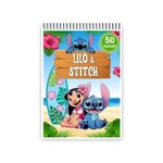 Carti si Birotica - Carti - Carti pentru copii - Carti de colorat - Carte de colorat pentru copii , 50 de ilustratii Lilo and Stitch, 106 pagini, A5 - Infinity.ro