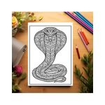 Carti si Birotica - Carti - Carti pentru copii - Carti de colorat - Carte de colorat pentru copii , 50 de ilustratii Mandale cu Animale Salbatice, 106 pagini, A5 - Infinity.ro