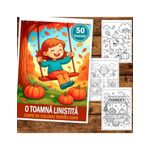 Carti si Birotica - Carti - Carti pentru copii - Carti de colorat - Carte de colorat pentru copii , 50 de ilustratii O Toamna Linistita 106 pagini, A5 - Infinity.ro