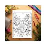 Carti si Birotica - Carti - Carti pentru copii - Carti de colorat - Carte de colorat pentru copii , 50 de ilustratii Paw Patrol - Volumul II, 106 pagini, A5 - Infinity.ro
