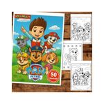 Carti si Birotica - Carti - Carti pentru copii - Carti de colorat - Carte de colorat pentru copii , 50 de ilustratii Paw Patrol - Volumul II, 106 pagini, A5 - Infinity.ro