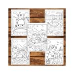Carti si Birotica - Carti - Carti pentru copii - Carti de colorat - Carte de colorat pentru copii , 50 de ilustratii Peppa Pig, 106 pagini, A5 - Infinity.ro