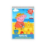 Carti si Birotica - Carti - Carti pentru copii - Carti de colorat - Carte de colorat pentru copii , 50 de ilustratii Peppa Pig, 106 pagini, A5 - Infinity.ro