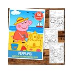 Carti si Birotica - Carti - Carti pentru copii - Carti de colorat - Carte de colorat pentru copii , 50 de ilustratii Peppa Pig, 106 pagini, A5 - Infinity.ro
