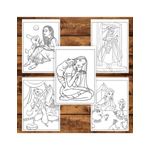 Carti si Birotica - Carti - Carti pentru copii - Carti de colorat - Carte de colorat pentru copii , 50 de ilustratii Printese din Desene - Volumul II, 106 pagini, A5 - Infinity.ro