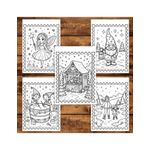 Carti si Birotica - Carti - Carti pentru copii - Carti de colorat - Carte de colorat pentru copii , 50 de ilustratii Sarbatoare in Culori - Volumul I, 106 pagini, A5 - Infinity.ro