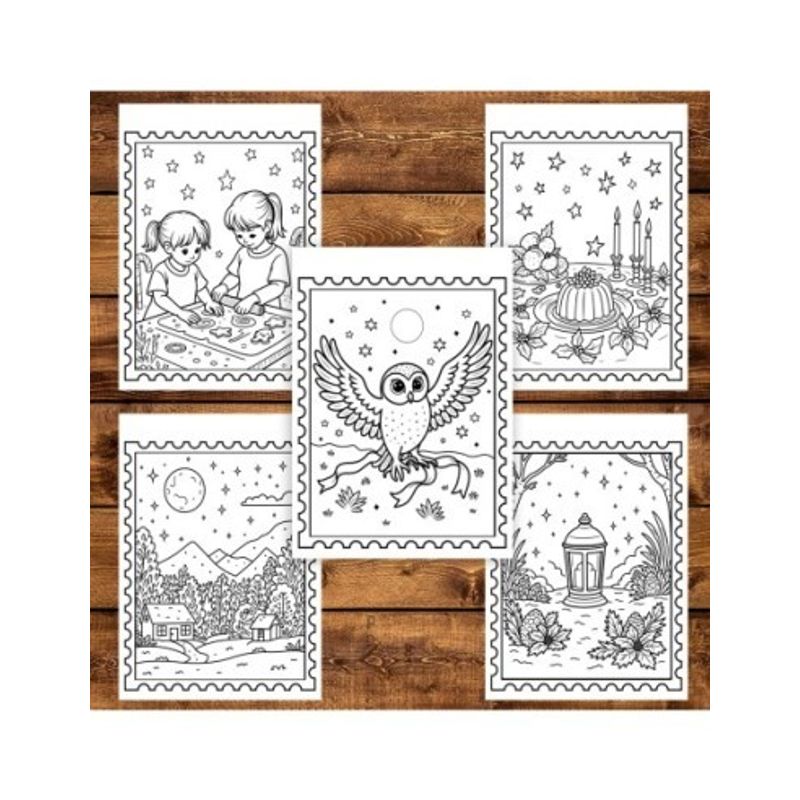 Carti si Birotica - Carti - Carti pentru copii - Carti de colorat - Carte de colorat pentru copii , 50 de ilustratii Sarbatoare in Culori - Volumul I, 106 pagini, A5 - Infinity.ro