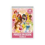 Carti si Birotica - Carti - Carti pentru copii - Carti de colorat - Carte de colorat pentru copii , 50 de ilustratii Printese din Desene - Volumul III, 106 pagini, A5 - Infinity.ro