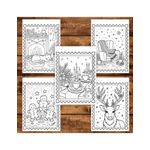 Carti si Birotica - Carti - Carti pentru copii - Carti de colorat - Carte de colorat pentru copii , 50 de ilustratii Sarbatoare in Culori - Volumul II, 106 pagini, A5 - Infinity.ro