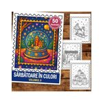 Carti si Birotica - Carti - Carti pentru copii - Carti de colorat - Carte de colorat pentru copii , 50 de ilustratii Sarbatoare in Culori - Volumul II, 106 pagini, A5 - Infinity.ro