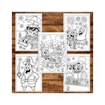 Carti si Birotica - Carti - Carti pentru copii - Carti de colorat - Carte de colorat pentru copii , 50 de ilustratii Spongebob, 106 pagini, A5 - Infinity.ro