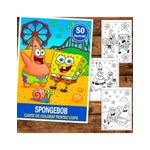 Carti si Birotica - Carti - Carti pentru copii - Carti de colorat - Carte de colorat pentru copii , 50 de ilustratii Spongebob, 106 pagini, A5 - Infinity.ro