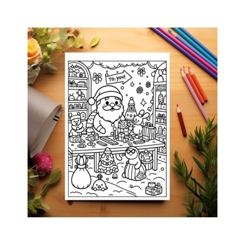 Carti si Birotica - Carti - Carti pentru copii - Carti de colorat - Carte de colorat pentru copii , 50 de ilustratii Sarbatori Dragastoase, 106 pagini, A5 - Infinity.ro