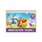 Carti si Birotica - Carti - Carti pentru copii - Carti de colorat - Carte de colorat pentru copii , 50 de ilustratii Winnie-the-Pooh - Volumul I, 106 pagini, A5 - Infinity.ro