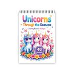 Carti si Birotica - Carti - Carti pentru copii - Carti de colorat - Carte de colorat pentru copii , 50 de ilustratii Unicorns, 106 pagini, A5 - Infinity.ro