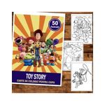 Carti si Birotica - Carti - Carti pentru copii - Carti de colorat - Carte de colorat pentru copii , 50 de ilustratii Toy Story, 106 pagini, A5 - Infinity.ro