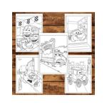 Carti si Birotica - Carti - Carti pentru copii - Carti de colorat - Carte de colorat pentru copii, 40 de ilustratii Cars - Volumul II, 86 pagini, A5 - Infinity.ro