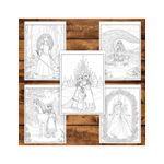Carti si Birotica - Carti - Carti pentru copii - Carti de colorat - Carte de colorat pentru copii, 40 de ilustratii Printese din Desene - Volumul IV, 86 pagini, A5 - Infinity.ro