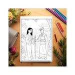 Carti si Birotica - Carti - Carti pentru copii - Carti de colorat - Carte de colorat pentru copii, 40 de ilustratii Printese din Desene - Volumul IV, 86 pagini, A5 - Infinity.ro