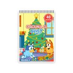 Carti si Birotica - Carti - Carti pentru copii - Carti de colorat - Carte de colorat pentru copii, 40 de ilustratii Craciunul cu Bluey - Volumul II, 86 pagini, A5 - Infinity.ro