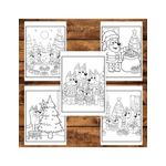 Carti si Birotica - Carti - Carti pentru copii - Carti de colorat - Carte de colorat pentru copii, 40 de ilustratii Craciunul cu Bluey - Volumul II, 86 pagini, A5 - Infinity.ro