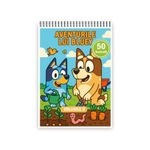 Carti si Birotica - Carti - Carti pentru copii - Carti de colorat - Carte de colorat pentru copii, 50 de ilustratii Aventurile lui Bluey - Volumu, 106 pagini, A5 - Infinity.ro