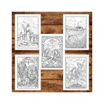 Carti si Birotica - Carti - Carti pentru copii - Carti de colorat - Carte de colorat pentru copii, 50 de ilustratii Biblice - Volumul II, 106 pagini, A5 - Infinity.ro