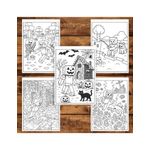 Carti si Birotica - Carti - Carti pentru copii - Carti de colorat - Carte de colorat pentru copii, 50 de ilustratii Minecraft - Volumul II, 106 pagini, A5 - Infinity.ro