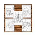 Carti si Birotica - Carti - Carti pentru copii - Carti de colorat - Carte de colorat pentru copii, 50 de ilustratii Masinute - Volumul II, 106 pagini, A5 - Infinity.ro