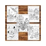 Carti si Birotica - Carti - Carti pentru copii - Carti de colorat - Carte de colorat pentru copii, 50 de ilustratii Minecraft - Volumul II, 106 pagini, A5 - Infinity.ro