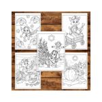 Carti si Birotica - Carti - Carti pentru copii - Carti de colorat - Carte de colorat pentru copii, 50 de ilustratii Patrula Catelusilor - Volumul III, 106 pagini, A5 - Infinity.ro