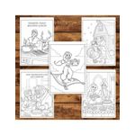 Carti si Birotica - Carti - Carti pentru copii - Carti de colorat - Carte de colorat pentru copii, 50 de ilustratii Printese din Desene - Volumul VI, 106 pagini, A5 - Infinity.ro