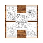 Carti si Birotica - Carti - Carti pentru copii - Carti de colorat - Carte de colorat pentru copii, 50 de ilustratii Unicorni Magici, 106 pagini, A5 - Infinity.ro