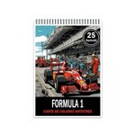 Carti si Birotica - Carti - Carti pentru copii - Carti de colorat - Carte de colorat pentru relaxare si antistres, 25 de ilustratii, Formula 1, 56 pagini, A5 - Infinity.ro