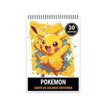 Carti si Birotica - Carti - Carti pentru copii - Carti de colorat - Carte de colorat pentru relaxare si antistres, 30 de ilustratii, Pokemon, 66 pagini, A5 - Infinity.ro
