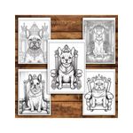 Carti si Birotica - Carti - Carti pentru copii - Carti de colorat - Carte de colorat pentru relaxare si antistres, 38 de ilustratii, Majestic Dogs, 82 pagini, A5 - Infinity.ro