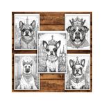 Carti si Birotica - Carti - Carti pentru copii - Carti de colorat - Carte de colorat pentru relaxare si antistres, 38 de ilustratii, Majestic Dogs, 82 pagini, A5 - Infinity.ro