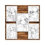 Carti si Birotica - Carti - Carti pentru copii - Carti de colorat - Carte de colorat pentru relaxare si antistres, 40 de ilustratii, Anime Butterfly Girls, 86 pagini, A5 - Infinity.ro
