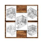 Carti si Birotica - Carti - Carti pentru copii - Carti de colorat - Carte de colorat pentru relaxare si antistres, 40 de ilustratii, Pocket House, 86 pagini, A5 - Infinity.ro