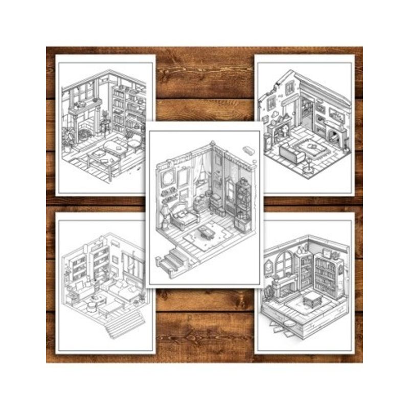 Carti si Birotica - Carti - Carti pentru copii - Carti de colorat - Carte de colorat pentru relaxare si antistres, 40 de ilustratii, Pocket House, 86 pagini, A5 - Infinity.ro